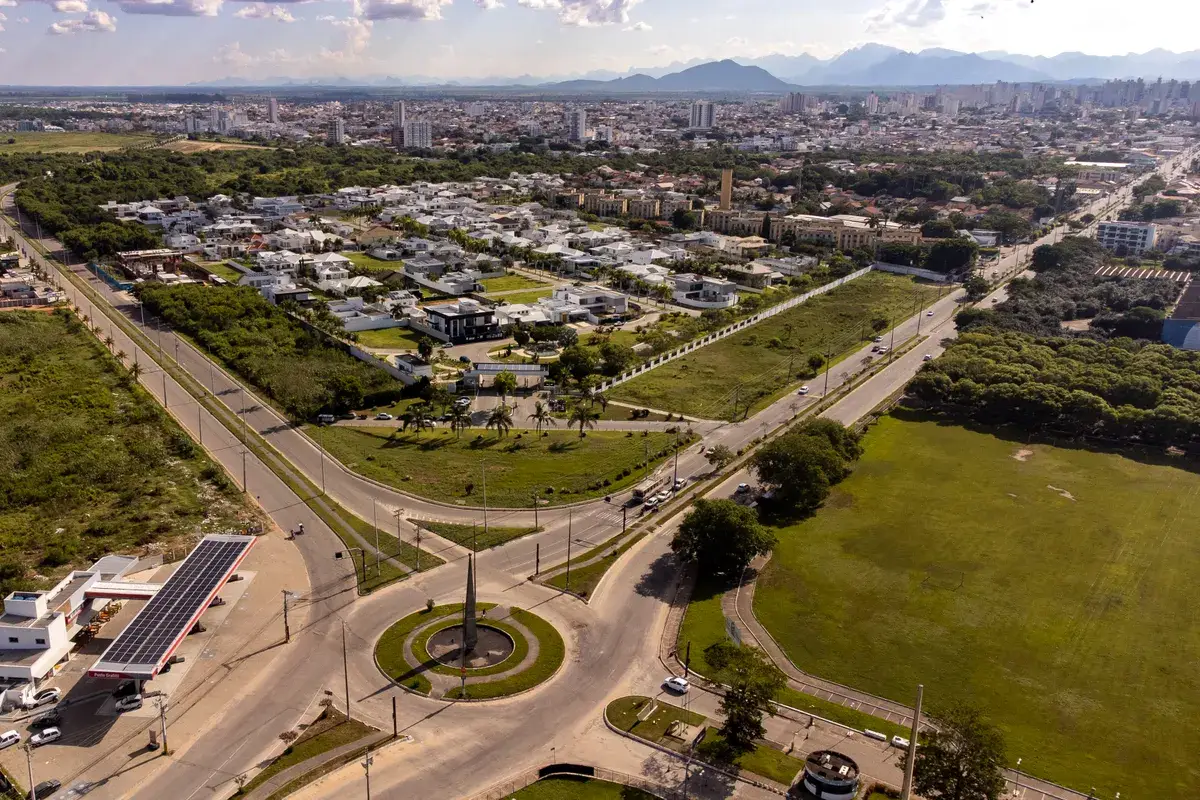 Vista aérea de Campos dos Goytacazes, RJ